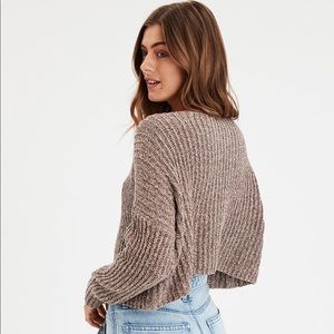 American Eagle Cropped Sweater